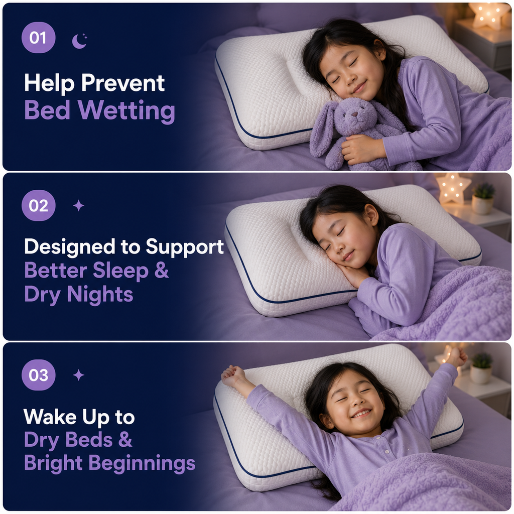 Dream Nest Ergonomic Kids Pillow